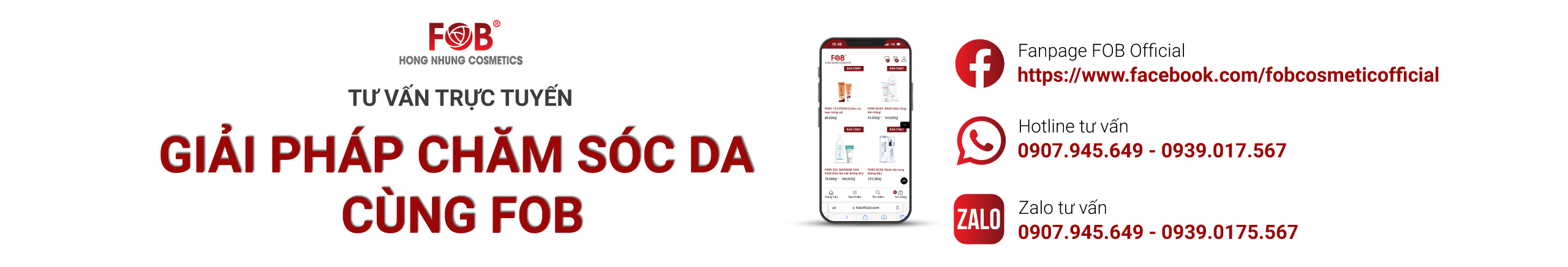 Tu van truc tuyen cung FOB ve giai phap cham soc da 1