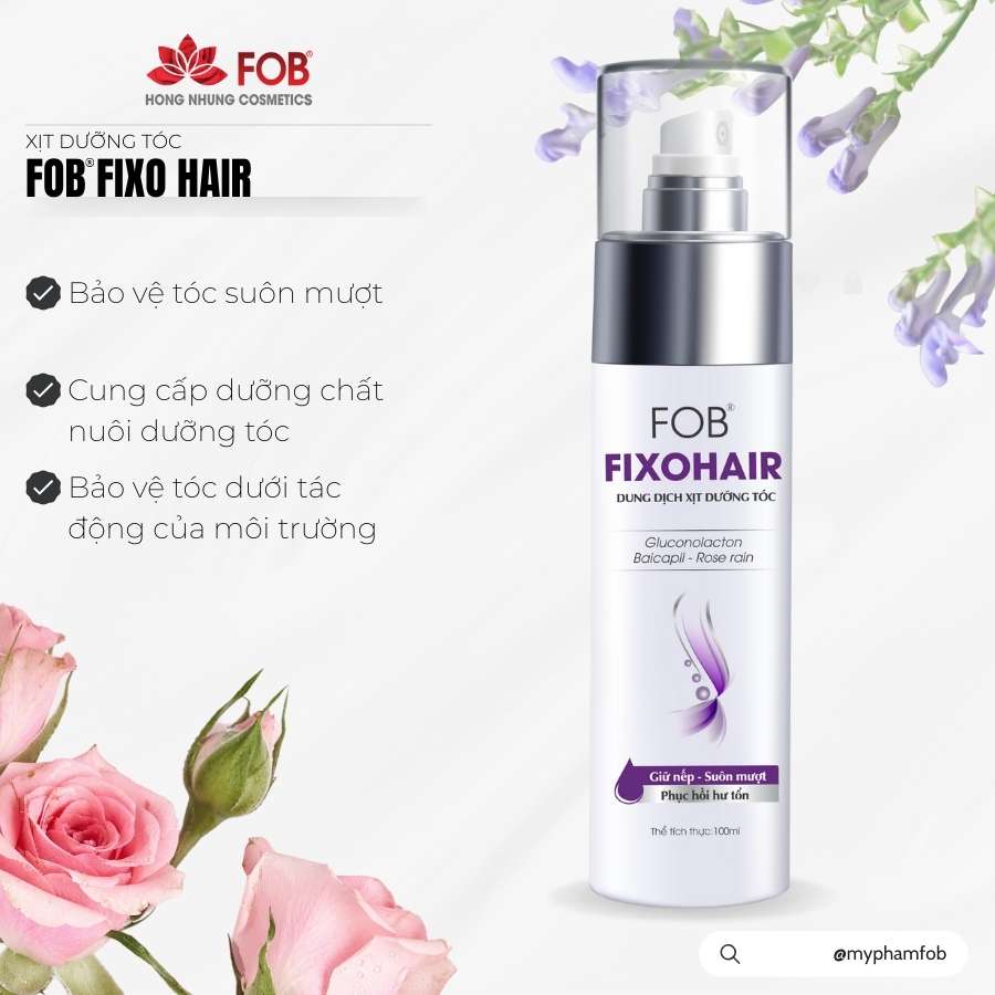 FOB®FIXOHAIR (Dung dịch xịt dưỡng tóc) 1 32